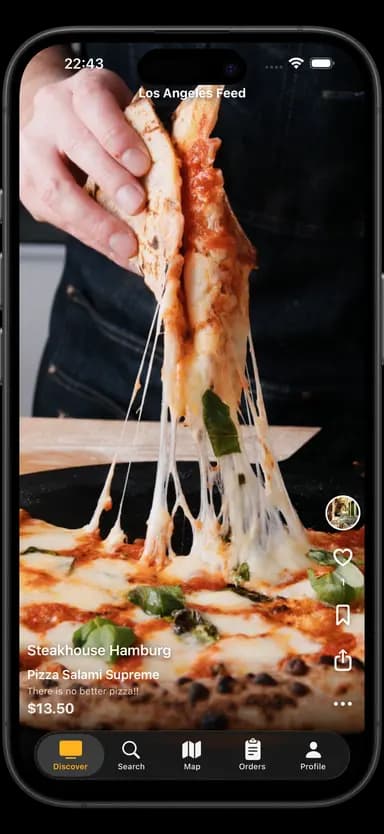 SMYK Kunden-App — TikTok-Style Video-Feed mit Direkt-Bestellung